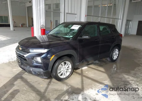 2021 Chevrolet Trailblazer Ls из США, поврежденный, VIN KL79MMS23MB009168